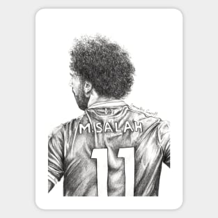 Mo Salah Shirt Sticker